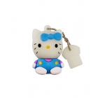 Custom pvc Usb Drives - Factory price high speed 128mb-128gb cartoon hello kitty best flash drive LWU323